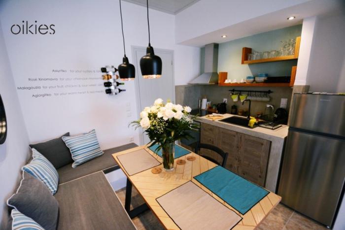 Oikies Apartman Náusza Kültér fotó